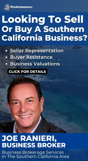 Joe Ranieri Business Broker Southern California